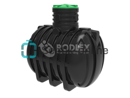 Емкость для воды 5000 - 5м3 горизонтальная Black